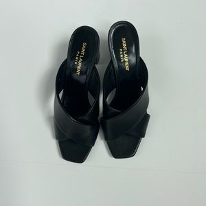 Saint Laurent Loulou Sandals EU38 / Black